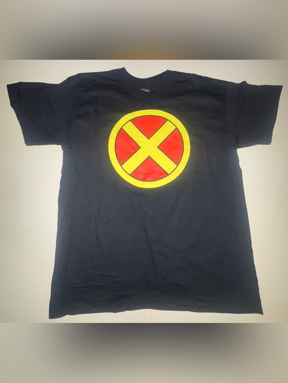 New Men's Black X-men '97 - Red & Yellow Logo Size Large Wolverine Cyclops